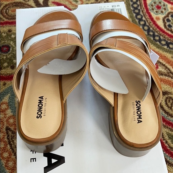 Sonoma Womens Sandals | Color: Brown | Size: 7.5 - Picture 10 of 11